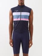 Pedla - Zipped Windtech Cycling Gilet - Mens - Blue Navy