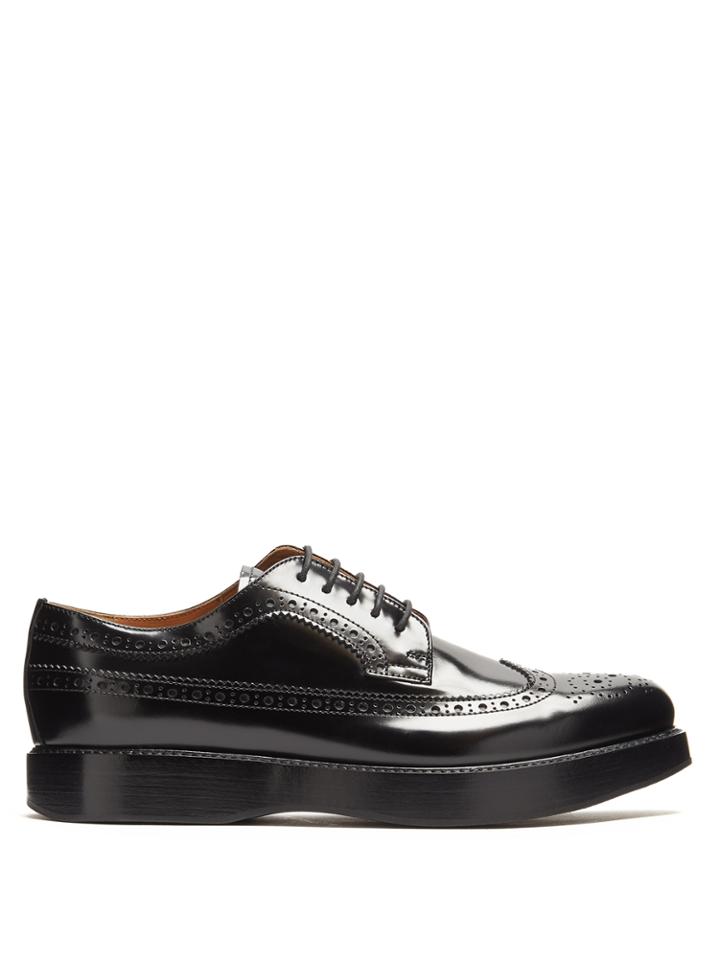 Church's Opal Leather Flatform Brogues