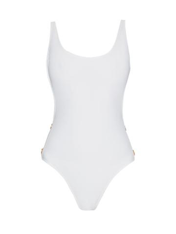 Thapelo Paris Karlie Button-detail Scoop-side Swimsuit