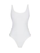 Thapelo Paris Karlie Button-detail Scoop-side Swimsuit