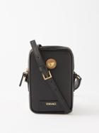 Versace - Medusa-logo Micro Leather Bag - Mens - Black
