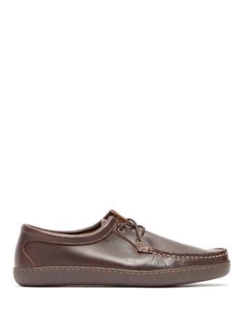 Matchesfashion.com Quoddy - Tukabuk Ii Leather Moccasins - Mens - Brown