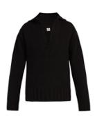 Matchesfashion.com Sasquatchfabrix - V Neck Wool Sweater - Mens - Black