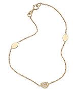 Gold Pave Diamond Pod