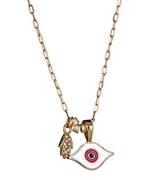 Evil-eye Cluster Necklace