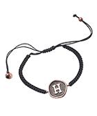 Rose Gold And Macrame Reversible Initial
