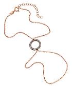 Crystal Circle And Rose Gold Harem