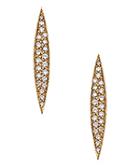 Pave Diamond Horizon Stud
