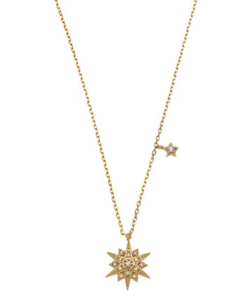 Gold Estrella Star Necklace