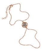 Crystal Heart And Rose Gold Harem