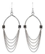 Silver Wishbone Chain Dangle