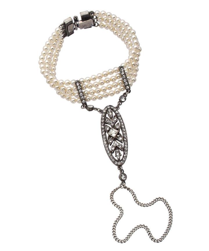 Baguette Pearl Finger