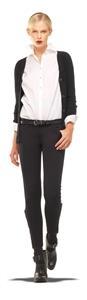 Max Studio Woven Collared Shirt-white