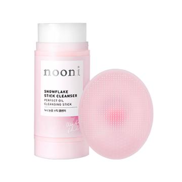 Nooni Snowflake Travel Stick Cleanser 36g + Free Pore Cleansing Jelly Pad
