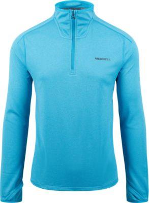 Merrell Lightweight Long Sleeve 1/4 Zip Mid-layer With Drirelease&reg; Fabric
