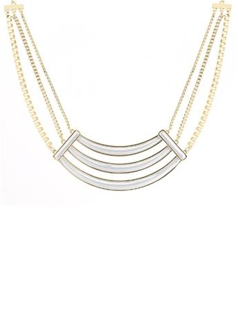 Enameled Collar Necklace