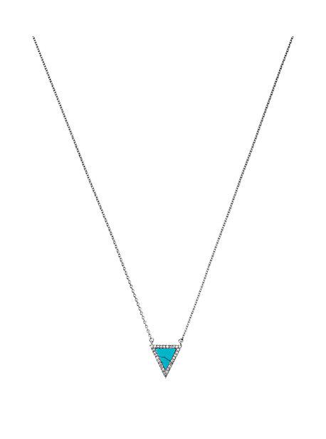 Michael Kors Pave Triangle Necklace