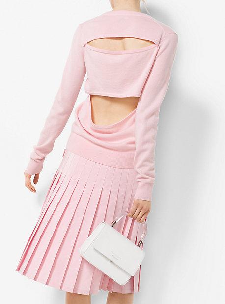 Michael Kors Collection Slit-back Cashmere Sweater