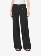 Michael Kors Collection Double-belted Pleated Wool Trousers