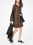 Michael Michael Kors Bell-sleeve Lace Dress