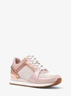 Michael Michael Kors Billie Scuba And Mesh Sneaker