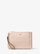 Michael Michael Kors Medium Scalloped Pebbled Leather Pouch
