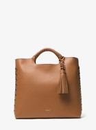Michael Kors Collection Loren Leather Market Tote