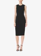 Michael Kors Collection Stretch Wool-crepe Sheath