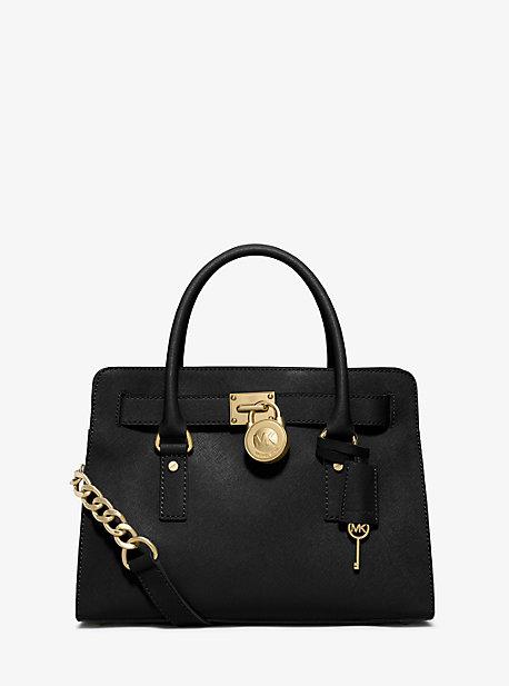 Michael Michael Kors Hamilton Saffiano Leather Medium Satchel