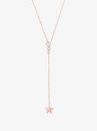 Michael Kors Rose Gold-tone Celestial Pendant Necklace