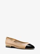 Michael Michael Kors Sabrina Cap-toe Leather Flat