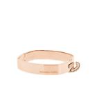 Michael Kors Rose Gold-tone Square Hinge Bangle