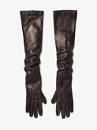 Michael Kors Collection Leather Gloves