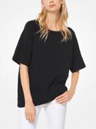 Michael Kors Collection Asymmetrical Cashmere Pullover