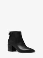 Michael Michael Kors Saylor Leather Ankle Boot