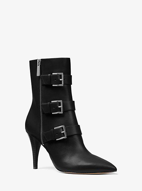 Michael Michael Kors Lori Leopard Calf Hair Mid-calf Boot