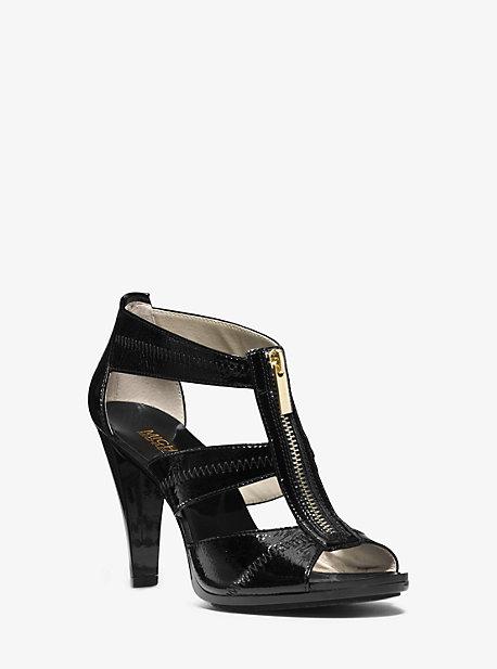 Michael Michael Kors Berkeley T-strap Leather Pump