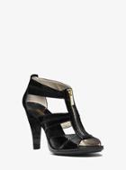 Michael Michael Kors Berkeley T-strap Leather Pump