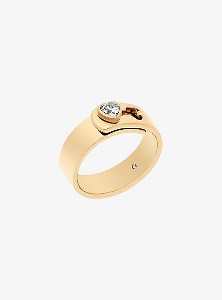 Michael Kors Gold-tone Heart Ring