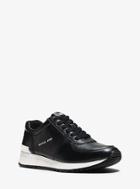 Michael Michael Kors Allie Leather Sneaker