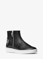 Michael Kors Collection Hugh Leather High-top Sneaker