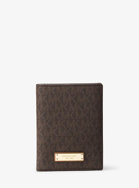 Michael Michael Kors Jet Set Travel Logo Passport Wallet