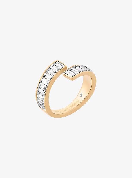 Michael Kors Gold-tone Baguette Ring