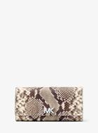 Michael Michael Kors Mott Embossed-leather Wallet