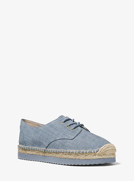 Michael Michael Kors Hastings Denim Lace-up Espadrille