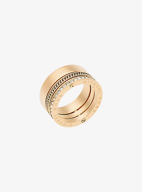 Michael Kors Gold-tone Twist Ring