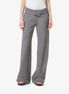 Michael Kors Collection Fold-over Stretch-wool Trousers