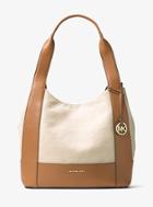 Michael Michael Kors Marlon Large Canvas And Leather Tote