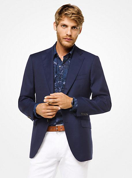 Michael Kors Mens Lightweight Wool Blazer