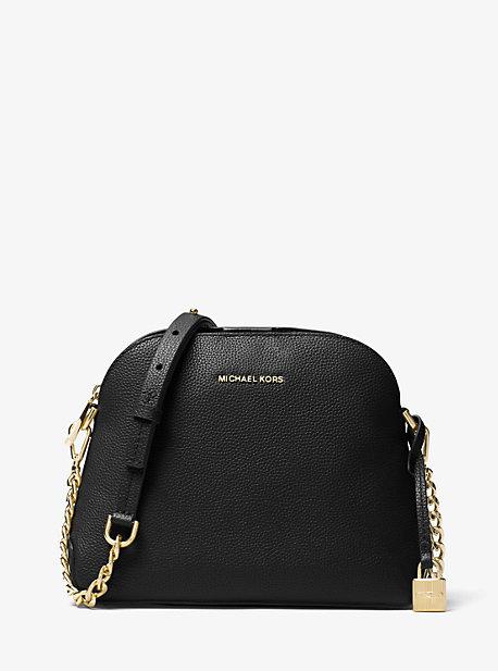 Michael Kors Studio Mercer Medium Leather Dome Crossbody